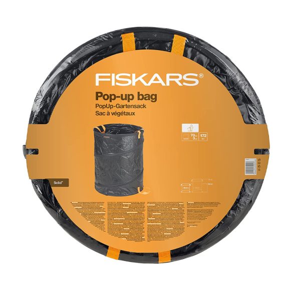 Fiskars Solid PopUp Kerti gyűjtőzsák 172l