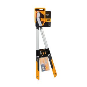 Fiskars LX98 PowerGear X ágvágó bypass L és karbntartó készlet 80cm