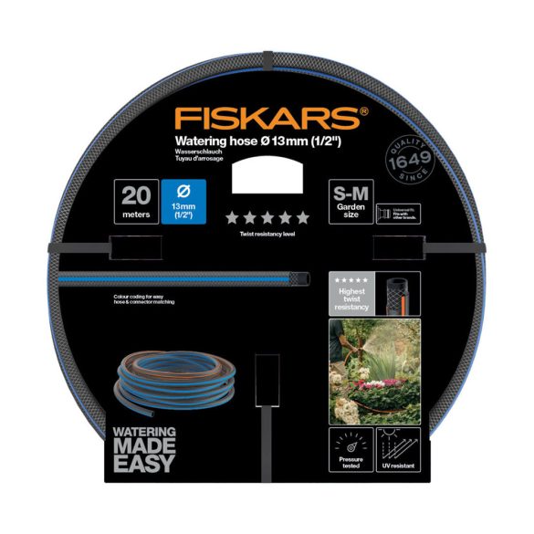 Fiskars locsolótömlő 13 mm 1/2" 20m Q5