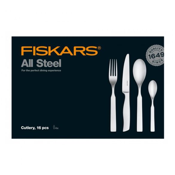 Fiskars All Steel 16 részes evőeszköz készlet