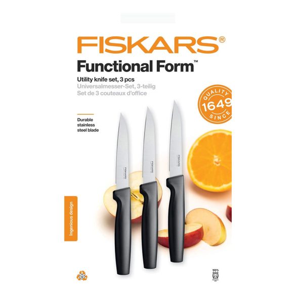 Fiskars FF 3 részes Általános késkészlet