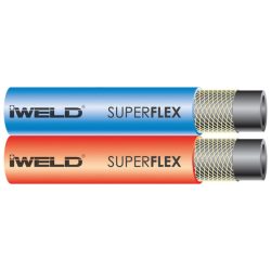 Iweld SUPERFLEX iker tömlő 6,3x6,3mm (50m)