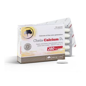 Olimp Labs Chela Calcium+D3 - Világszabadalommal védett kelátkötésű, sejtszinten szívódó Szerves kalcium.