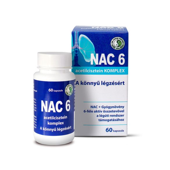 Dr. Chen NAC 6 - Acetilcisztein komplex kapszula 60db