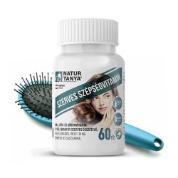   Natur Tanya Szerves szépségvitamin 19 féle bioaktív összetevő a haj, a bőr és körmök egészségére, mezei zsurlóból nyert 120 mg természetes szilíciummal, biotinnal vegán kapszulatokban