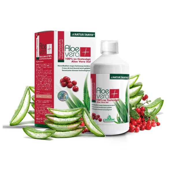 Specchiasol Aloe vera ital tőzegáfonyás, erdei gyümölcsös 100% tisztaságú, IASC által certifikált Aloe tartalommal 1000ml