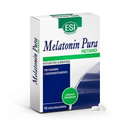   ESI Melatonin Pura RETARD lassú felszívódású, vegán melatonin étrend-kiegészítő tabletta 90db