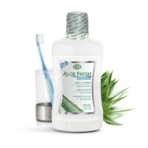 ESI ALOE FRESH FEHÉRMOSOLY SZÁJVÍZ. Fehér fogak, friss lehelet, erős fogíny