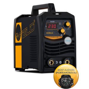 Iweld GORILLA SUPERFORCE 230 (215A) hegesztő inverter + 1 db ajándék sport karóra