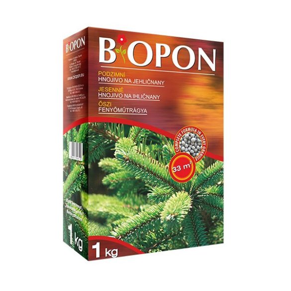 Biopon őszi tűlevelűek növénytáp 1kg