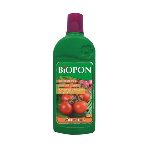 Biopon zöldségfélék tápoldat 0,5l