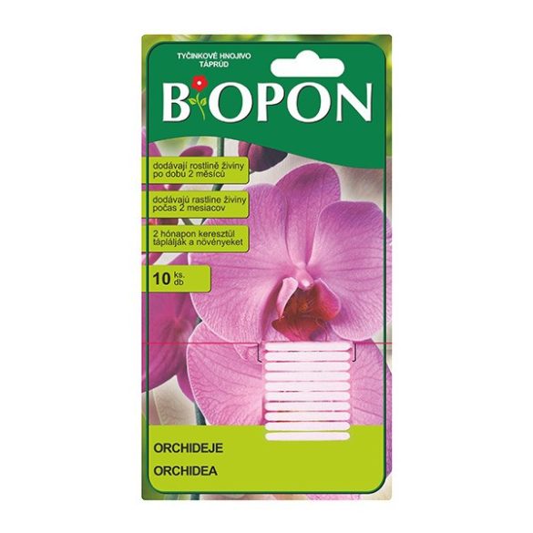 Biopon táprúd orchidea 10db