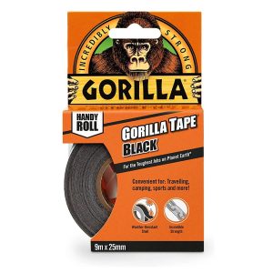 Gorilla TAPE HANDY ROLL ragasztószalag fekete 9,14mx25mm 