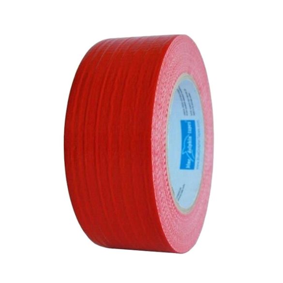 Blue Dolphin Duct Tape Piros szövetszálerősítésű ragasztószalag 48mmx50m