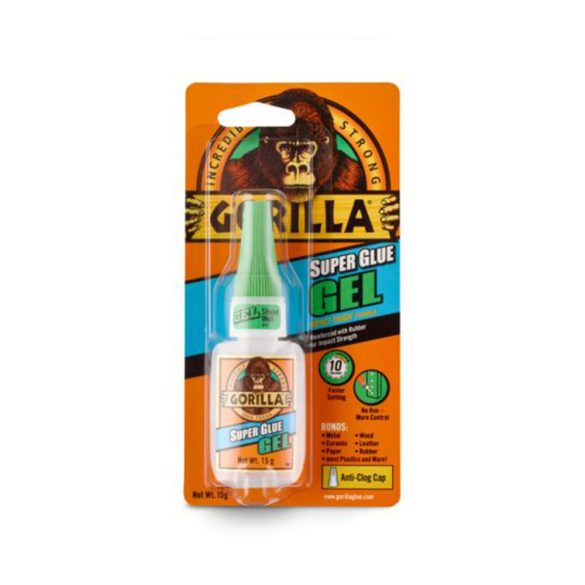 Gorilla Super Glue GÉL pillanatragasztó 15g 