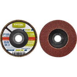 Extol kúpos lamellás csiszolótányér P60 125x22,2mm