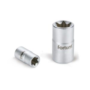 Fortum Torx hosszú dugófej 1/2" E12x38mm