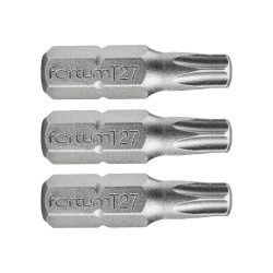 Fortum TORX behajtóhegy T10x25mm 3db/csomag