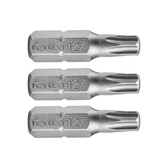 Fortum TORX behajtóhegy T15x25mm 3db/csomag