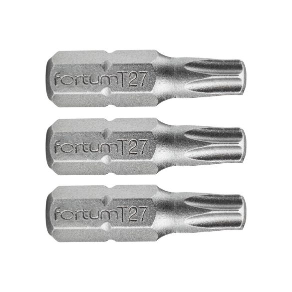 Fortum TORX behajtóhegy T45x25mm 3db/csomag