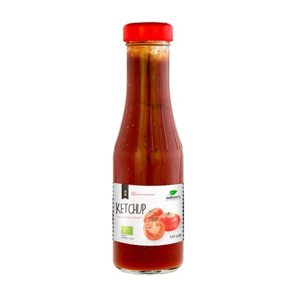 Natures Finest BIO Ketchup (agávésziruppal édesítve) 340g