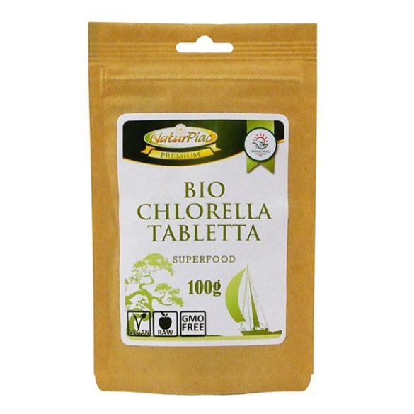 Chlorella tabletta 100g BIO 500mg