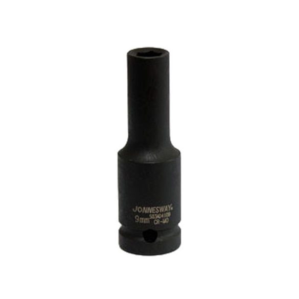 Jonnesway gépi dugókulcsfej 1/2" 6lap hosszú 9mm